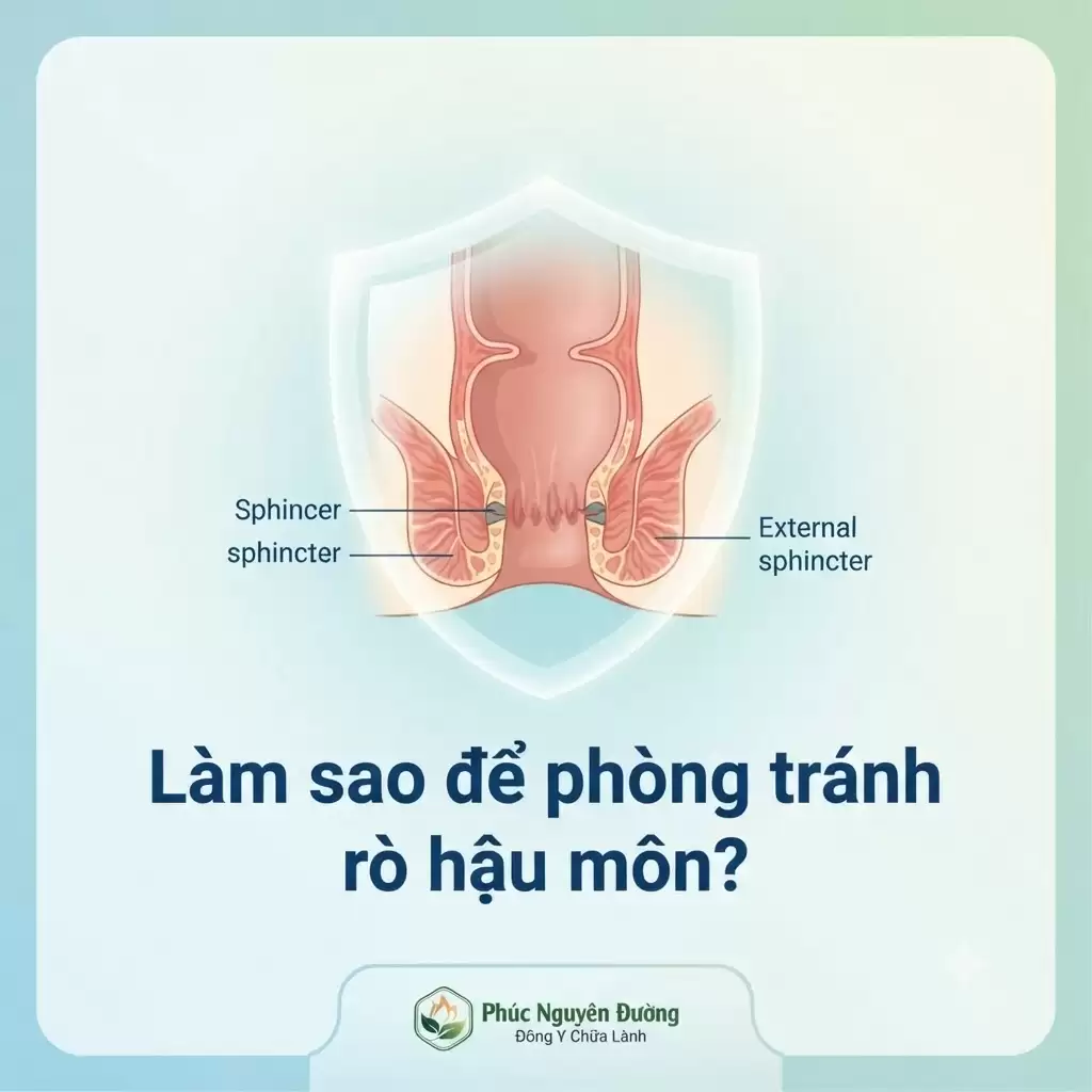 Làm sao để phòng tránh rò hậu môn