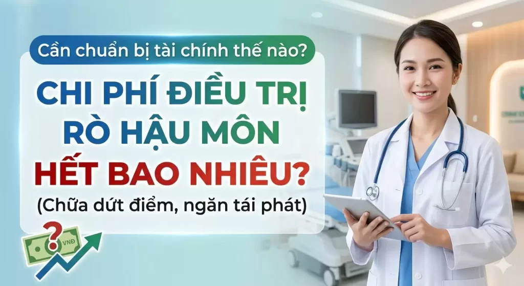 Chi Phí Điều Trị Rò Hậu Môn Hết Bao Nhiêu