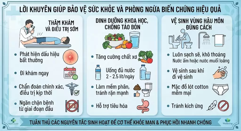 Rò hậu môn có ảnh hưởng sức khỏe lâu dài không